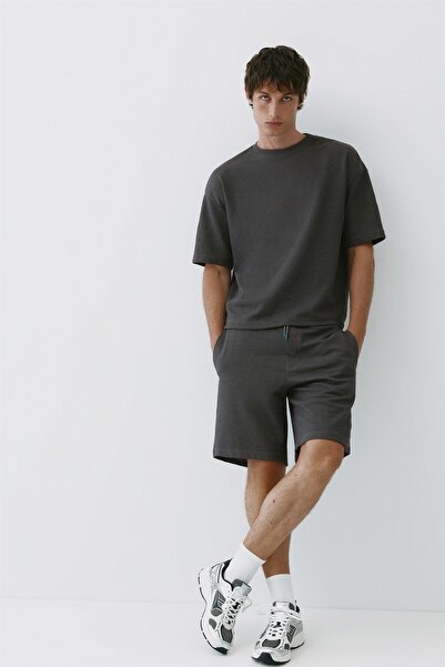 Pull & Bear Relaxed fit bermuda şort