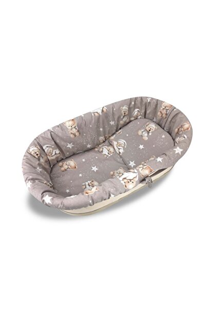 MimiNu Set pentru landou/cosulet, MimiNu, Cu protectie, saltea si pernuta, Di...