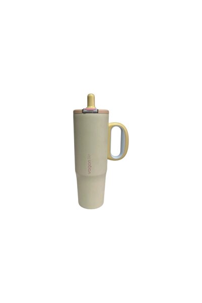 Vagonlife Dual-Use Cup/Thermos With/Without Steel Straw and Handle Vgn1114 12...