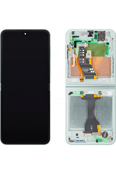 Samsung Display cu touchscreen Galaxy Z Flip6 F741, cu ramă, sub interior, Ve...