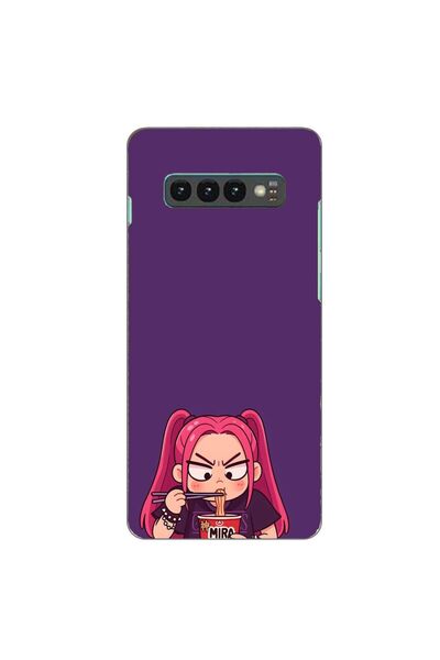 OEM Husa compatibila cu Samsung Galaxy S10 Silicon Tpu Model KPop Demon Hunte...