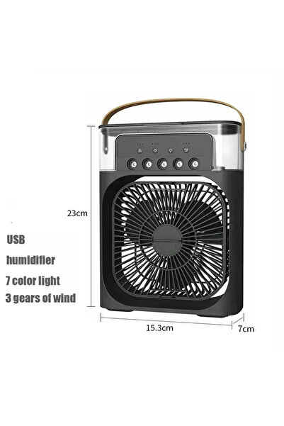 Choice1 black New 3 In 1 Portable Fan AIr Conditioner Household Mini Air Cool...