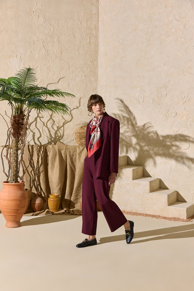 Aker Burgundy Trousers