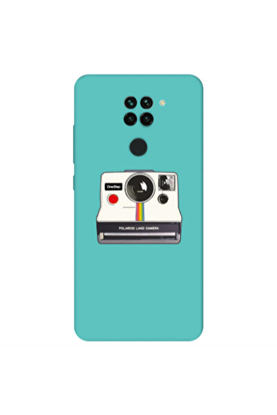 Other Xiaomi Redmi Note 9 Polaroid land camera Turquoise Colored Silicone TPU...