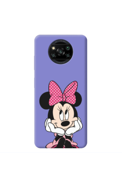 Other Xiaomi Poco X3 /X3 Pro Minnie 2 Purple Colored Silicone TPU Θήκη