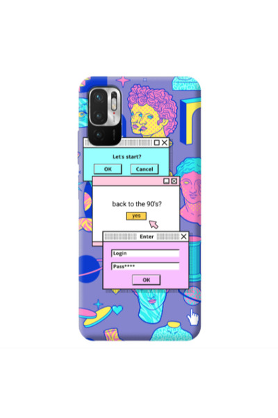 Other Xiaomi Redmi Note 10 Pro 5G Enter Login Purple Colored Silicone TPU Θήκη