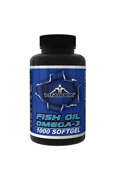 Vitabolic Supliment Omega 3 1000 mg, 120 capsule moi – Ulei de pește pur, EPA...