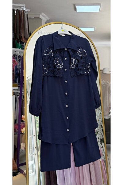 Kağanbutik Laser Cut Sequin Embroidered Qupra Set