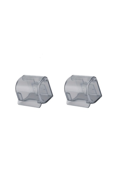 Choice1 Grey 2pcs 2/1Pcs Manual Shaver Storage Rack Bathroom Storage and Orga...