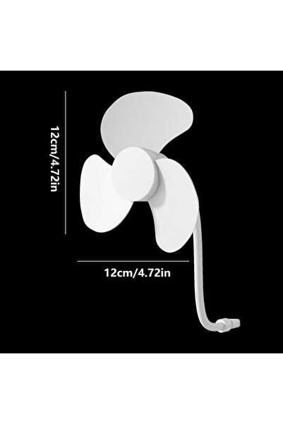 Choice WHITE USB Flexible Fan Mini Portable Cooling Fans USB Powered for Powe...