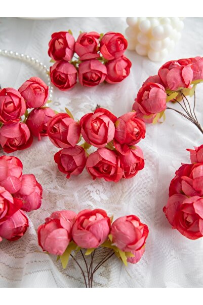 Choice1 1 pc color 3 Artificial Flowers Silk Mini Bouquet High Quality Outdoo...