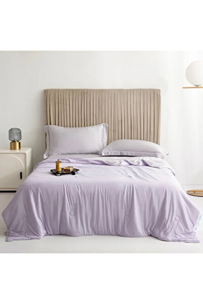 Choice7 59X79 inch Light Purple High Quality Cooling Blankets Smooth Air Cond...