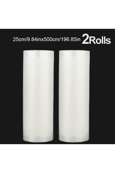 Choice3 25-500cm-2pcs A set of 2 vacuum-sealed bags of the same size, with a ...