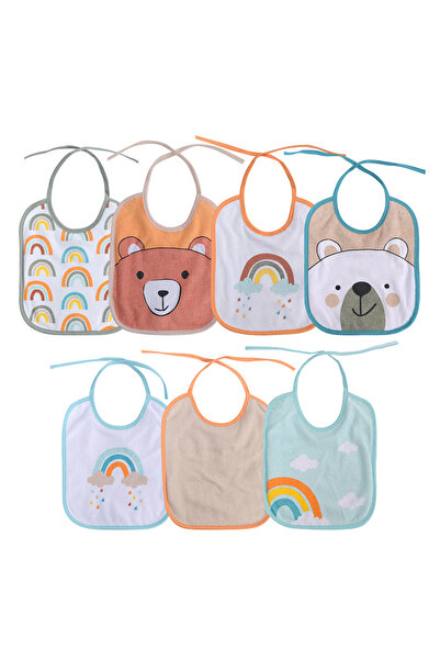 LORELLİ Set 7 bavete bumbac, 23 X 20 cm, inchidere cu snur, unisex