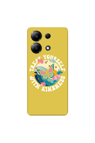 Other Xiaomi Redmi Note 13 4G Kindless Yourself Yellow Colored Silicone TPU Θήκη