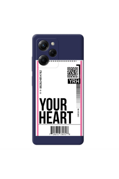 Other Xiaomi Poco X5 Pro Your Heart YRH Dark blue Colored Silicone TPU Θήκη