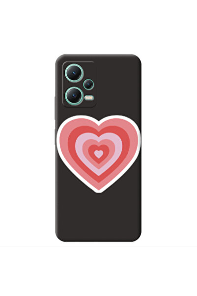 Other Xiaomi Redmi Note 12 Pro 5G My Heart Is Yours Black Colored Silicone TP...