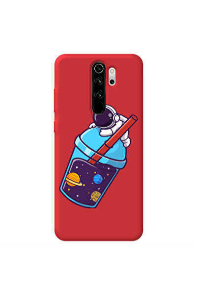 Other Xiaomi Redmi Note 8 Pro Longing in space Red Colored Silicone TPU Θήκη