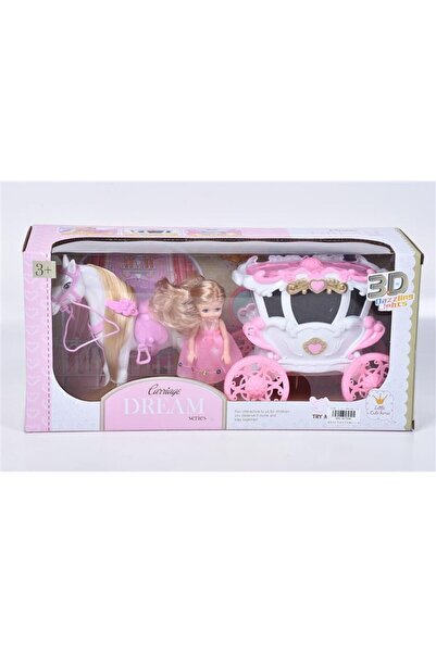 Blue Toys Κούκλα με Καρότσι 3D με Φώτα και Ήχους