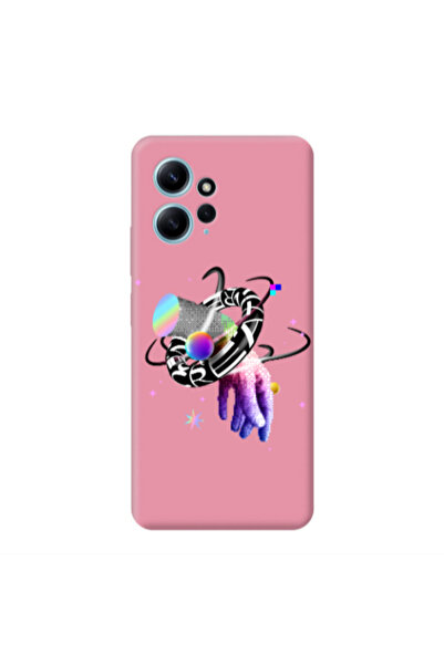 Other Xiaomi Redmi Note 12 4G Y2k Pink Colored Silicone TPU Θήκη