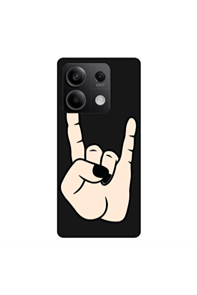Other Xiaomi Redmi Note 13 5G Rock Black Colored Silicone TPU Θήκη