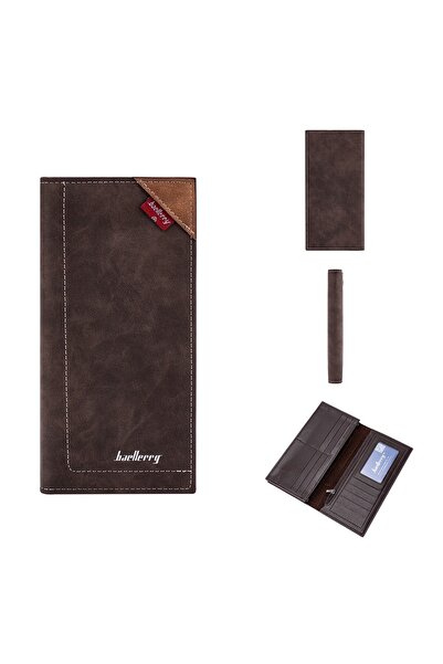 Choice1 coffee Baellerry Professional RFID Men Wallet, Long Bifold PU Leather...