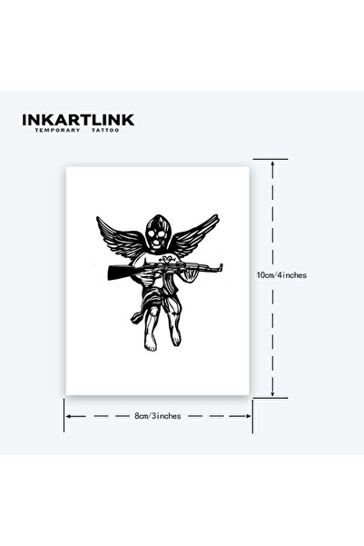 Choice IN-E026 Angel with a temporary tattoo sticker, waterproof magic tattoo...