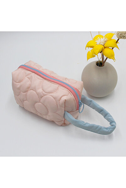 Choice Pink Cotton Women Handbags Trendy Storage Bag High Quality Cosmetic Ca...