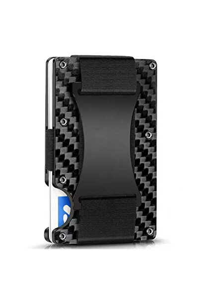 Choice9 Carbon Strap Carbon Fiber Minimalist Slim Wallet Carteira for Men Car...