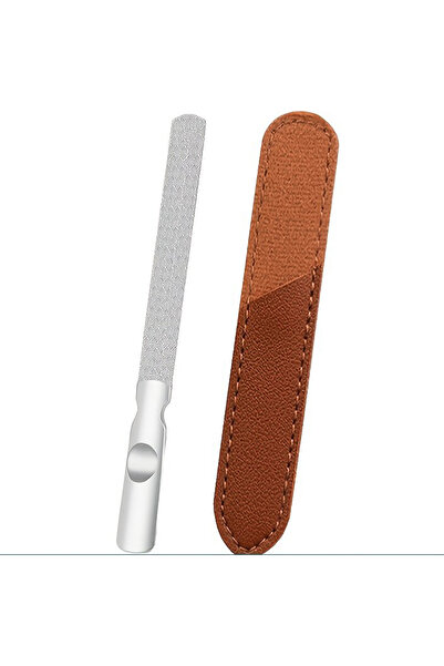 Choice long Professional Stainless Steel Nail File Double-Sided Manicure Tool...