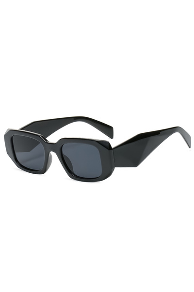 Choice4 black Fashion Small Square Casual Sunglasses Women Vintage Brand Outd...