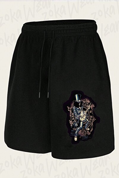 ZOKAWEAR Unisex Guns N Roses V4 Design Printed Shorts