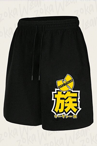 ZOKAWEAR Unisex Wu Tang Clan V2 Design Printed Shorts