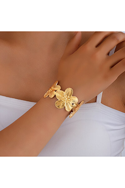 Choice AYAGold High Quality Flowers Adjustable Opening Bracelets For Women Ge...