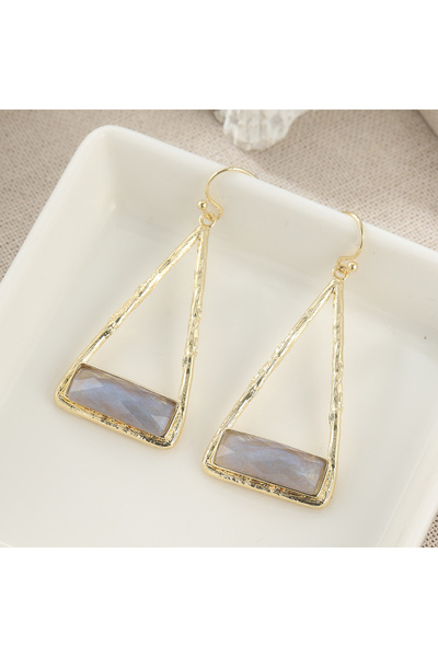 Choice A871-1 Minimalist Geometric Shape Drop Hook Earrings For Women Fashion...