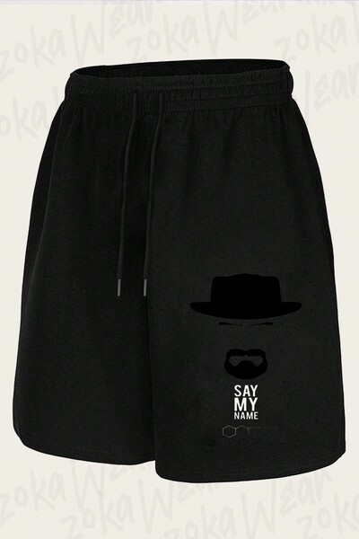 ZOKAWEAR Unisex σορτς με στάμπα Breaking Bad Say My Name