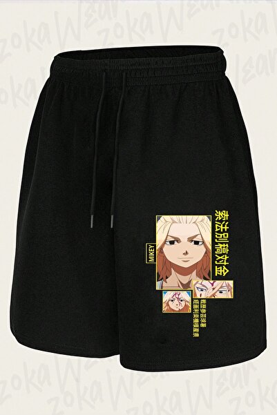 ZOKAWEAR Unisex Tokyo Revengers Manjiro Sano (Mi̇key) V3 Design Printed Shorts