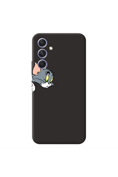 Other Samsung A54 Tom 1 Black Colored Silicone TPU Θήκη