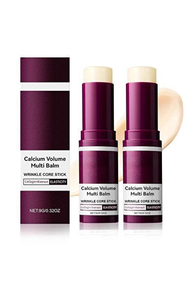Arabest 2-Piece Calcium Multi Balm Stick,Korean Collagen Moisturizing Stick,F...