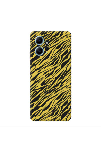 Other Xiaomi Redmi Note 12 4G Black zebra Yellow Colored Silicone TPU Θήκη