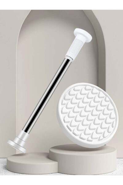 Generic CozyNest Premium Stainless Steel Tension Curtain Rod No Drill Non-Sli...