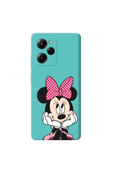 Other Xiaomi Poco X5 Pro Minnie 2 Turquoise Colored Silicone TPU Θήκη