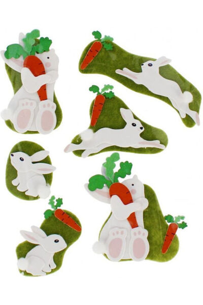 Craft with Fun Decorațiune Dek Felt Peek Avantajoasă 6 Bucăți Cf Pbh 12/144