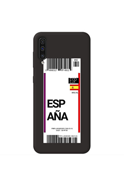 Other Samsung A70 Espana Arrival Black Colored Silicone TPU Θήκη