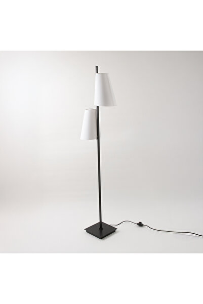 homez Metal Floor Lamp, Black & White 33*22*150Cm