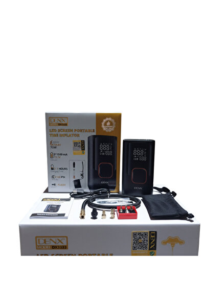 Denx Intelligent and Portable Tire Inflator - Model Dx3333