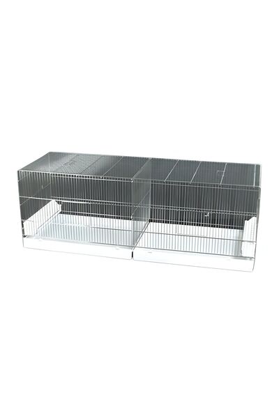 Domus Molinari Γαλβανισμένο Κλουβί 120x40x44εκ.
