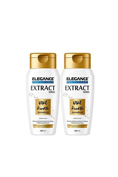 Elsada Elegance Professional Shampoo Extract Series with Keratin 250ml (PACK ...