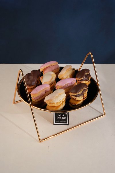 mba decor metal bending art Gold Black Case Coffee Side Presentation Box Gift Decoration Treat Organizer Mdf Wood 26cm