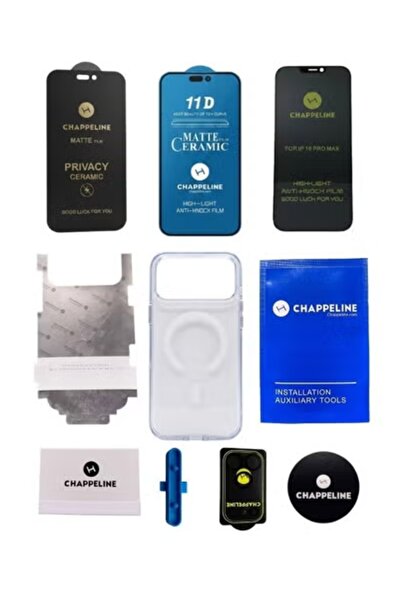 CHAPPELINE 10 in 1 Combo Protection Package for iPhone -17 Pro Max